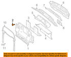 0109902604 Mercedes Oem Amg Rear Panel Screw