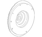 2l5z-6375-aa Ford Mercury Genuine Ring Gear
