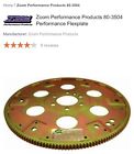 80-3504 Zoom Performance Products Sfi Spec Tooth Flexplate For Gm Chevy