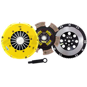 Mb1-hdg6 Act Heavy Duty Sprung 6 Pad Clutch With Flywheel For 90-98 Eclipse Talon Awd