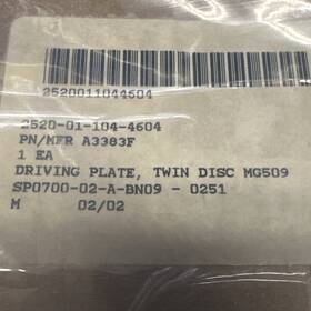 2520-01-104-4604 Allison 23011240 Nsn P/n A3383f Driver Plate