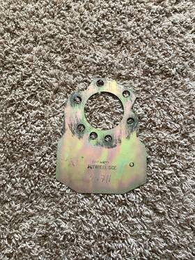 Bp383 Arc Sbc Small Block Chevy 383 400 External Balance Plate With 2 Piece Rear Main Seal