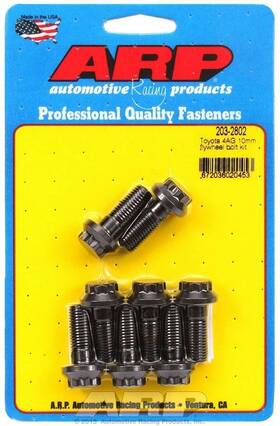 203-2802 Arp 672036020453 Toyota Flywheel Bolt Kit 10mm X 1.25 Thread Chromoly 203-2802 Arp 672036020453 Toyota Flywheel Bolt Kit 10mm X 1.25 Thread Chromoly