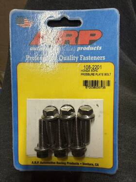 108-2201 Arp Listing Clutch Cover Pressure Plate Bolts Honda D15 D16 Sohc M8x1.25