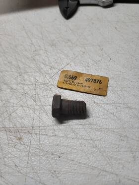 Chevrolet 497876 1935 - 1942 8 Cyl 1937 6 Flywheel Bolt Nos Gm Oem X1