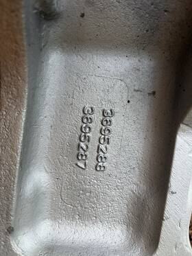 3695287 Cummins X15 Rear Flywheel Housing 3695287. Brand New Clean Replacement