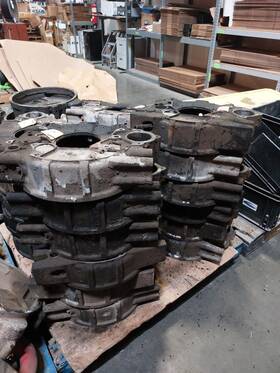 3933387 Cummins 5.9 Engine Allison Transmission Adapter Plate Sae 3
