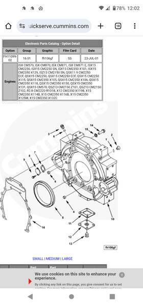 4026663 Cummins Flywheel Housing