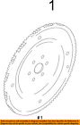 Cv6z6375c Ford Oem Escape Automatic Drive Plate