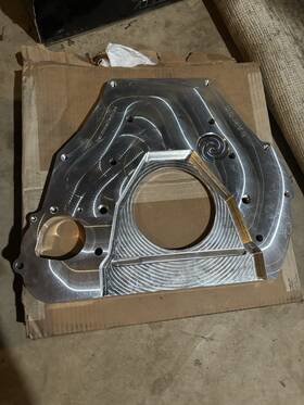 1272-revb Dcs Adapter Plate Cummins To Zf5 Ford Bbf / Diesel