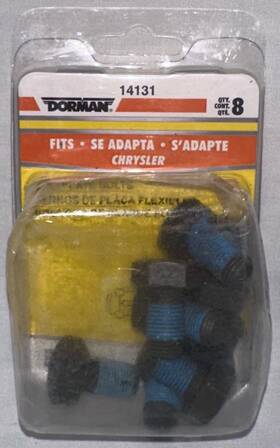 14131 Dorman Flex Plate Bolts Set For Dodge Charger Jeep Grand Wagoneer Cherokee