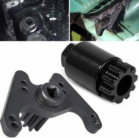 Drqp050785 Dr-auto Engine Barring Flywheel Turning Tool For Volvo Mack 1998-2018 D11/12/13/16 Mp7/8