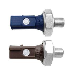 Dun-038919081k Dunviku 2pc Oil Pressure Sensor Set Brown And Blue Compatible With Audi A4 A5