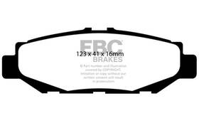 Ebc Dp4848r Yellowstuff Rear Brake Pads For Lexus Gs300 And Toyota Supra Fits 1993-1997