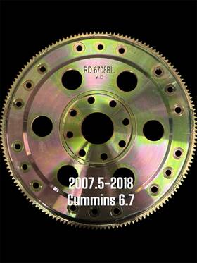 Qtrd-67-bil Fi High-performance Billet Flexplate For 2007.5-2018 68rfe Transmission