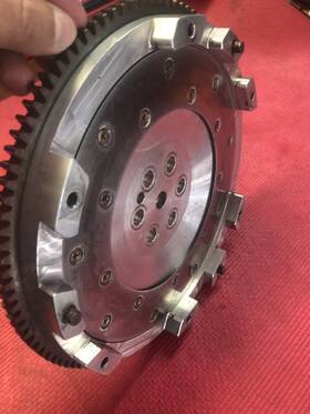Fid161651 Fidanza 89-92 Eclipse/eagle Talon 6-bolts Fwd Aluminum Flywheel