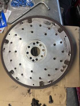 2r3v-6375-aa Ford 2003 - 2004 Mustang Svt Cobra Aluminum Flywheel Oem 2r3v-6375aa