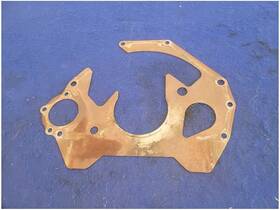 415.fd1h08 Ford 2005-2009 Mustang Gt 4.6l Block Plate Spacer Automatic Transmission 2796