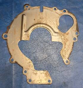 5r3e-6a373-aa Ford 05-09 Mustang 4.0 Auto Transmission Engine Block Spacer Plate Dust Shield