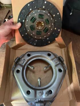74-7563 Ford Vintage Clutch Plate/pressing Plate For Flywheel Side -flatheads-bnew/openbox 74-7563 Ford Vintage Clutch Plate/pressing Plate For Flywheel Side -flatheads-bnew/openbox