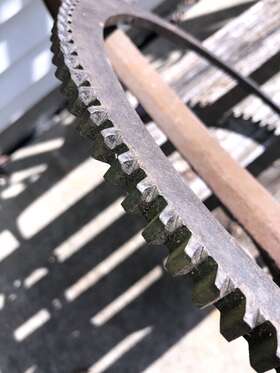 B-6384 Ford #b-6384 New Nos Vtg 1928-1948 Model A And B Flywheel Ring Gear Flathead