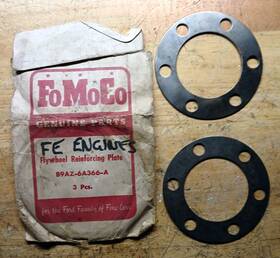 B9az-6a366 Ford A Fe And Y Block Flywheel Reinforcing Plates
