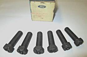 C4tz-6379-a Ford Nos 64 69 Truck T/m 330 361 391 Flywheel To Crankshaft Bolts