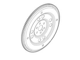 Cm5z6477c Ford Genuine Flywheel