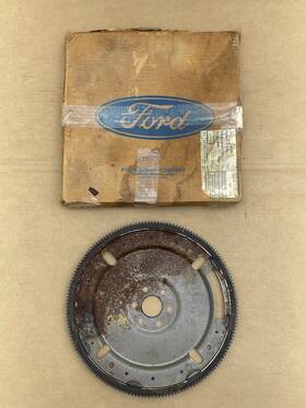 E242z-6375 Ford Nos Flywheel Flex Plate 14 Inch Steel Ring Gear Automatic Transmission Aod