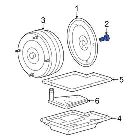 3c3z6379ca Ford Oe For F-250 Super Duty 03-10 Automatic Transmission Flexplate Bolt