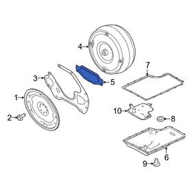 Ac3z7007a Ford Oe For F-250 Super Duty 2011-2016 Clutch Flywheel Cover