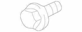 Jzb100096 Jaguar Genuine Plate Bolt Jzb100096 Jaguar Genuine Plate Bolt