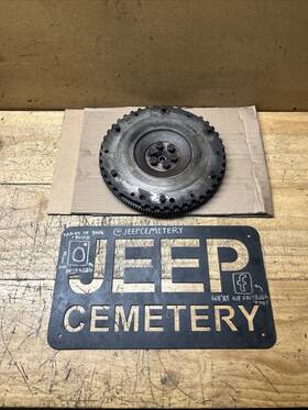 33002504 Jeep 87-90 Cherokee Xj Comanche Mj Wrangler Yj 2.5l 4 Cyl M/t Flywheel Fly Wheel