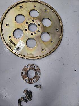601080k Jegs Ls Flexplate With Crankshaft Spacer And Bolts