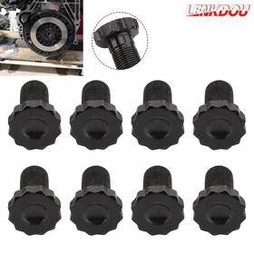 At06001-0039b-fm Lenkdou 8pcs Flywheel Bolt Kit For Honda / 90-01 Acura Integra Dohc B Series B16 B18 B20
