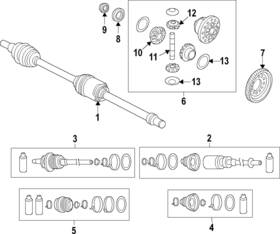 Mazda C613-27-112a Genuine Ring Gear