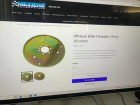 Fps031 Meziere True Billet Offroad Flexplate Chevy 153 Tooth