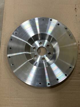 Md-lbs148-50 Modern Driveline Mdl Light Billet Steel Flywheel 74-78 Ford Mustang Ii 148 Tooth 50oz Balance