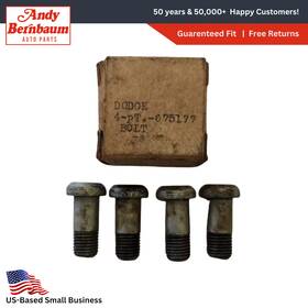 675177 Mopar 1936-1954 Dodge Truck Vc Vd15 Wdx Clutch Flywheel Bolts Package Nos 675177 Mopar 1936-1954 Dodge Truck Vc Vd15 Wdx Clutch Flywheel Bolts Package Nos