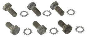Moroso 084663387555 38755 Flywheel Bolt Kit For Chevy V6/v8 Engines 12 Point Head