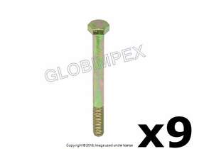 Ft78-ft88 O.e.m. 900 074 136 03 Porsche 911 930 Ring Gear To Clutch Pressure Plate Bolt Set Of 9 O.e.m
