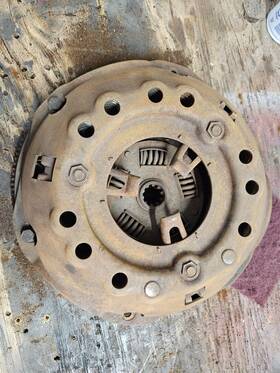 3988795 Oem Nodular Manual Transmission Flywheel 11 Inch With Cage And Pressure Plate