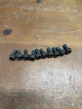 7l5105323e Porsche 2008-2010 Cayenne Automatic Transmission Flywheel Bolt Bolts Set 10 Oem