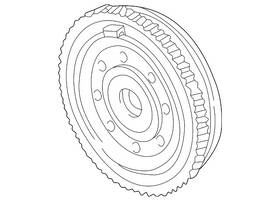 996-114-012-51 Porsche Genuine Flywheel