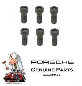 99906700702 Porsche 911 Crankshaft To Flywheel Bolt Set