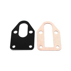R2310bk Racing Power Company Co-packaged - Sbc Steel Fuel Pump Mounting Plate Black