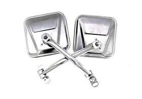 7417 Rampage Side Mirrors Stainless