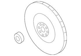 12342aa111 Subaru Genuine Clutch Flywheel