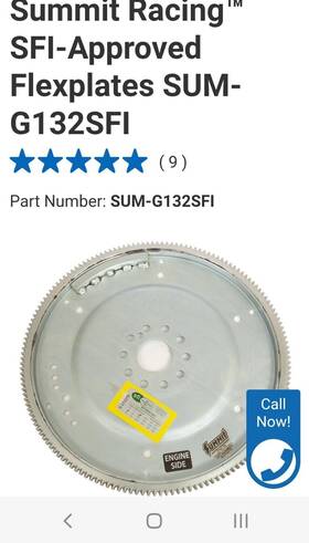 G132sfi Summit Racing Flex Plate 7.3 Ford / International Te444 Te445 Diesel