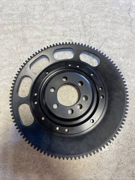 51-054-5 Tilton Flywheel For Late Model Chevy W 104 Tooth Ring Gear 5.5 Inch Clutch